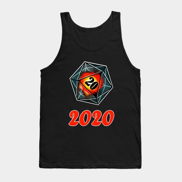 2020 could still be a 20 if you're a dnd fan Tank Top by cuisinecat